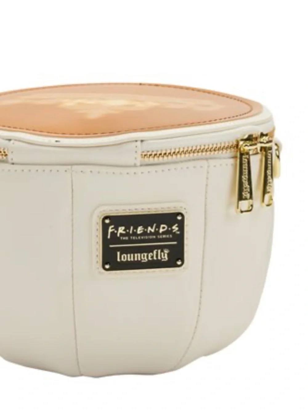 LOUNGEFLY CENTRAL PERK FRIENDS COFFE MUG CROSSBODY  PURSE